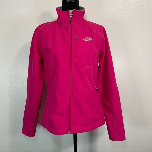 The North Face Jackets & Blazers - EUC - North Face Apex Bionic Soft Shell Jacket T183 in Hot Pink- Large